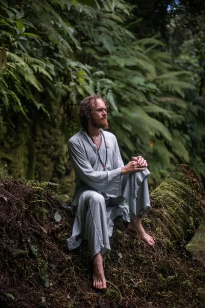 Forest stillness portrait